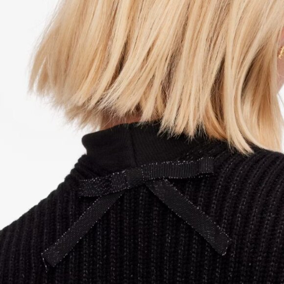 Kate Spade Grosgrain Bow Ruana - Picture 2 of 4